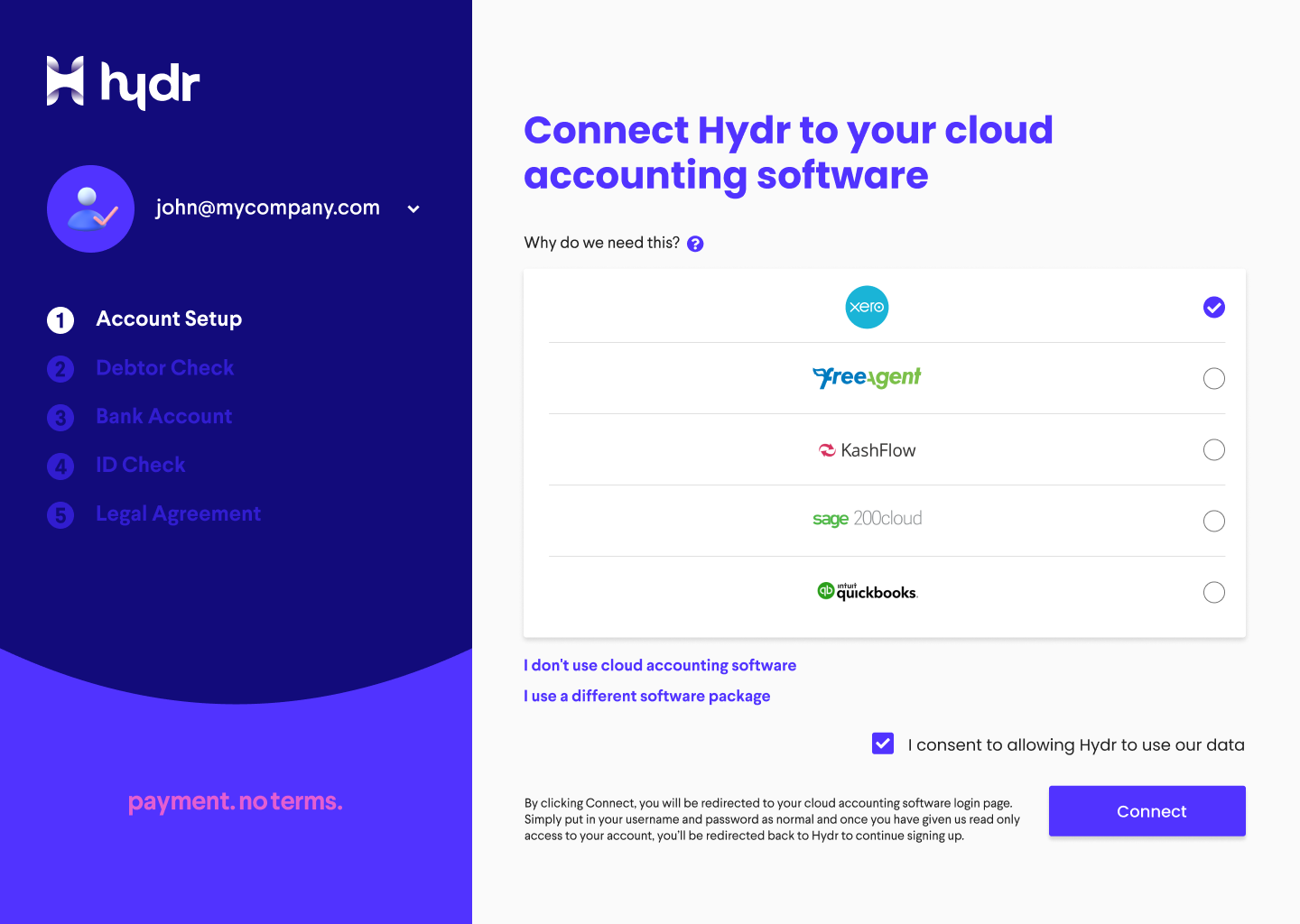 Link Your Cloud Accounting Software